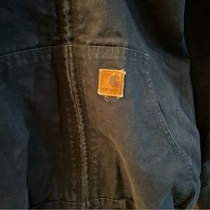 Carhartt J280 XL Black Hooded Jacket